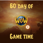 60 дней игрового времени - World of Warcraft TIME CARD WOW TRY регион Турция