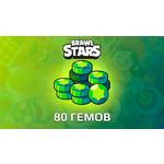 80 Гемов Brawl Stars Gem